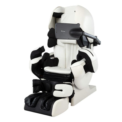 Робо - семья Inada Therapina Robo HCP-LPN30000-massage-chair-white-artificial-leather-massage-chair World