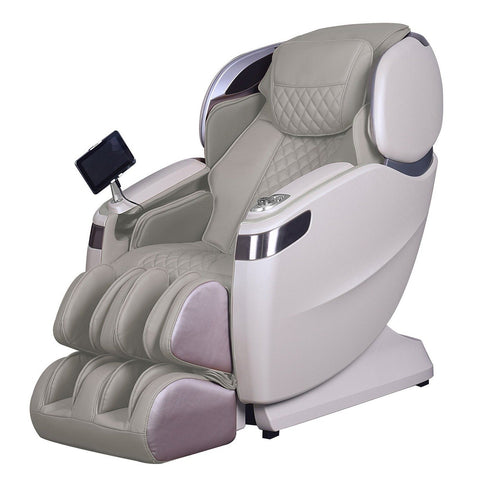 Босс - Alpha Techno AT 628-massage-chair-beige-artificial-leather-massage-chair-world