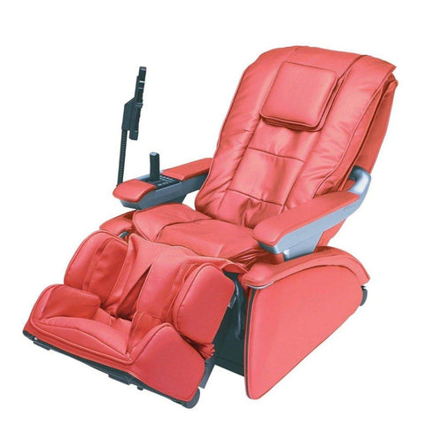 Прочный - Семейное массажное кресло Inada Robostic HCP-D6D красный кожзаменитель Мир массажных кресел