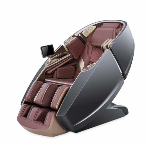 Космическая капсула - NAIPO MGC-8900-massage-chair-black-red-imitation-leather-massage-chair-world